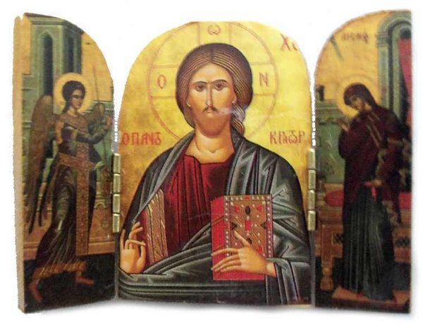 Triptychonikone Christus